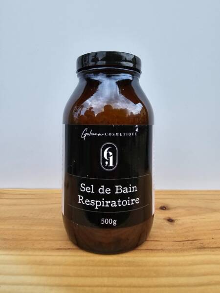 Gabanou COSMETIQUE - Sůl do koupele – Dýchací cesty (respirační) – 500g