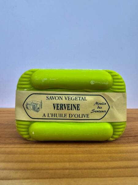 SAVON – Přírodní tvrdé mýdlo s verbénou a olivovým olejem – 250g