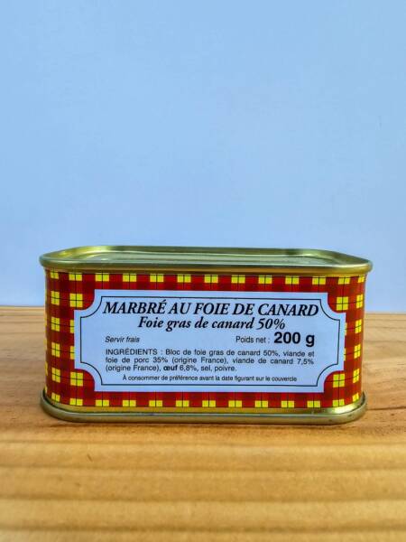 Paštika - Kachní játra - mramorovaná - 200g