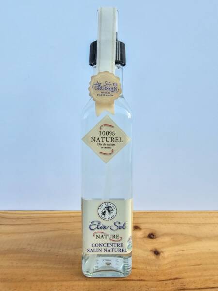 Gruissan - Tekutá sůl Středomoří - Elix Sel Nature (75% méně sodíku) -250ml