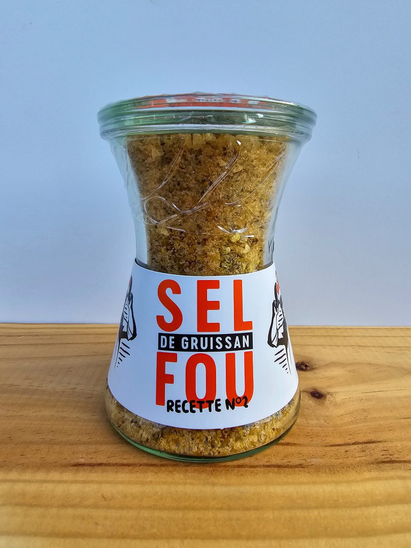 Gruissan – 100% přírodní mořská sůl s příměsí BYLINEK -SEL FOU- No.2 - 330g