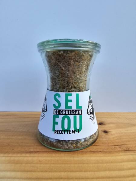 Gruissan – 100% přírodní mořská sůl s příměsí BYLINEK -SEL FOU- No.3 - 330g