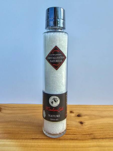 Gruissan – 100% přírodní mořská sůl -Mlýnek- 250g