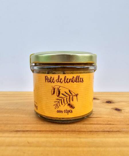 Farmářská zeleninová pomazánka - Čočka s hřiby 100 g