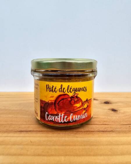 Farmářská zeleninová pomazánka - Mrkev a kmín 100g