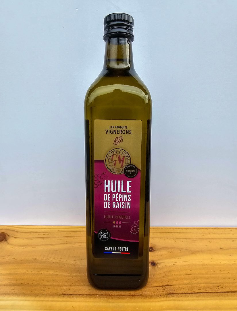 Les Produits Vignerons - Olej z hroznových jadérek  - 750ml