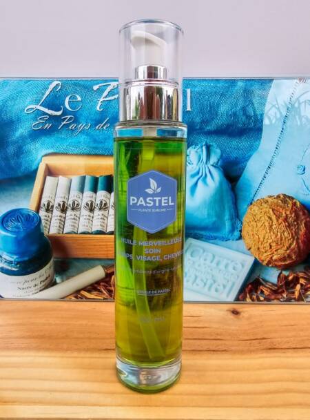 PASTEL - Přírodní francouzský olej s borytem lékařským - tělo, pleť, vlasy -100ml
