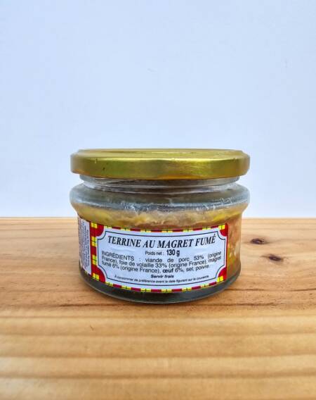 Terina z uzeného kachního prsa – ve skle - 130g