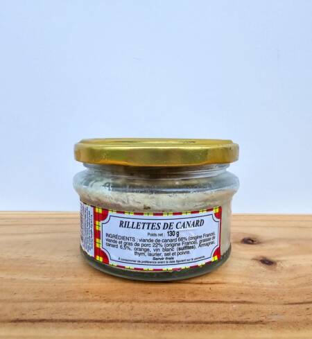 Kachní rillettes – ve skle - 130g