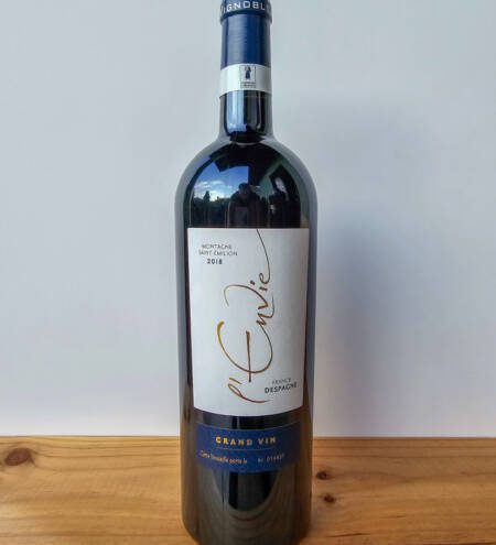 Červené víno L'Envie 2018 Montagne Saint-Émilion – Vignobles Franck Despagne 15% vol. - 750 ml