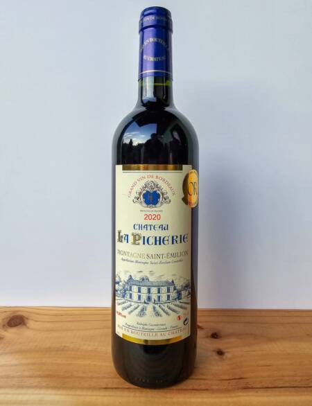 Červené víno Château La Picherie Montagne Saint-Émilion 2020 – 14%vol. - 750 ml