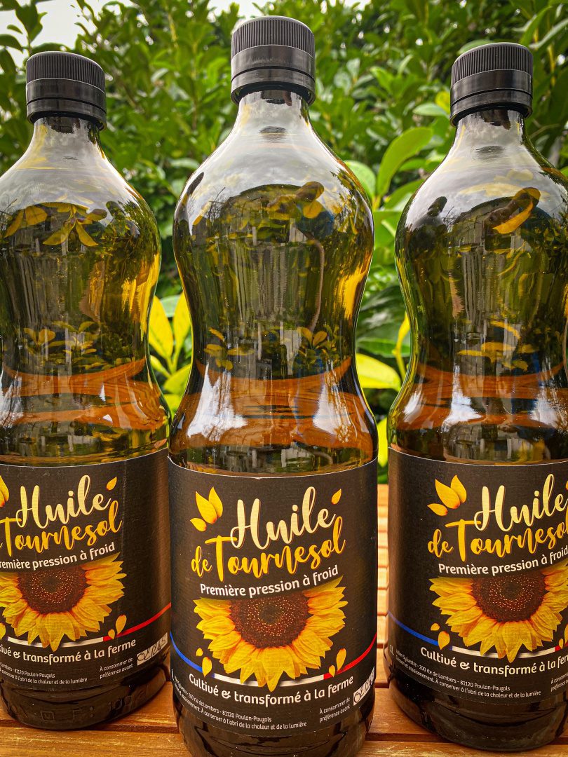 Slunečnicový olej Huile de tournesol - 1 l - Obrázek 2