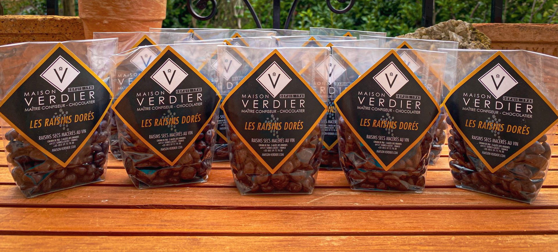 Jemné hrozinky macerované ve francouzském víně, obalené v čokoládě - 150 g - Obrázek 2