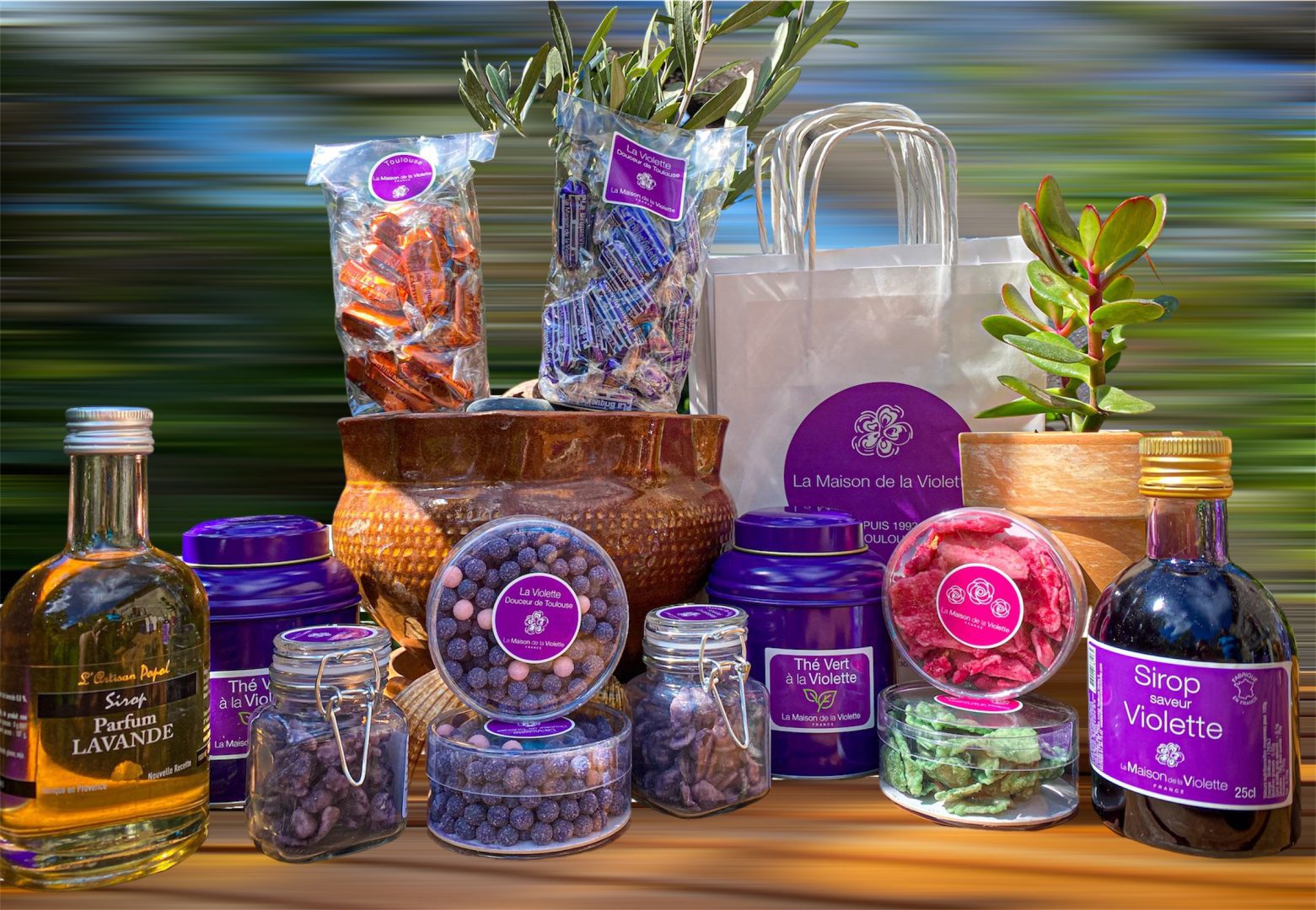 Sušenky z čistého másla s aroma z fialek -150g - Obrázek 2