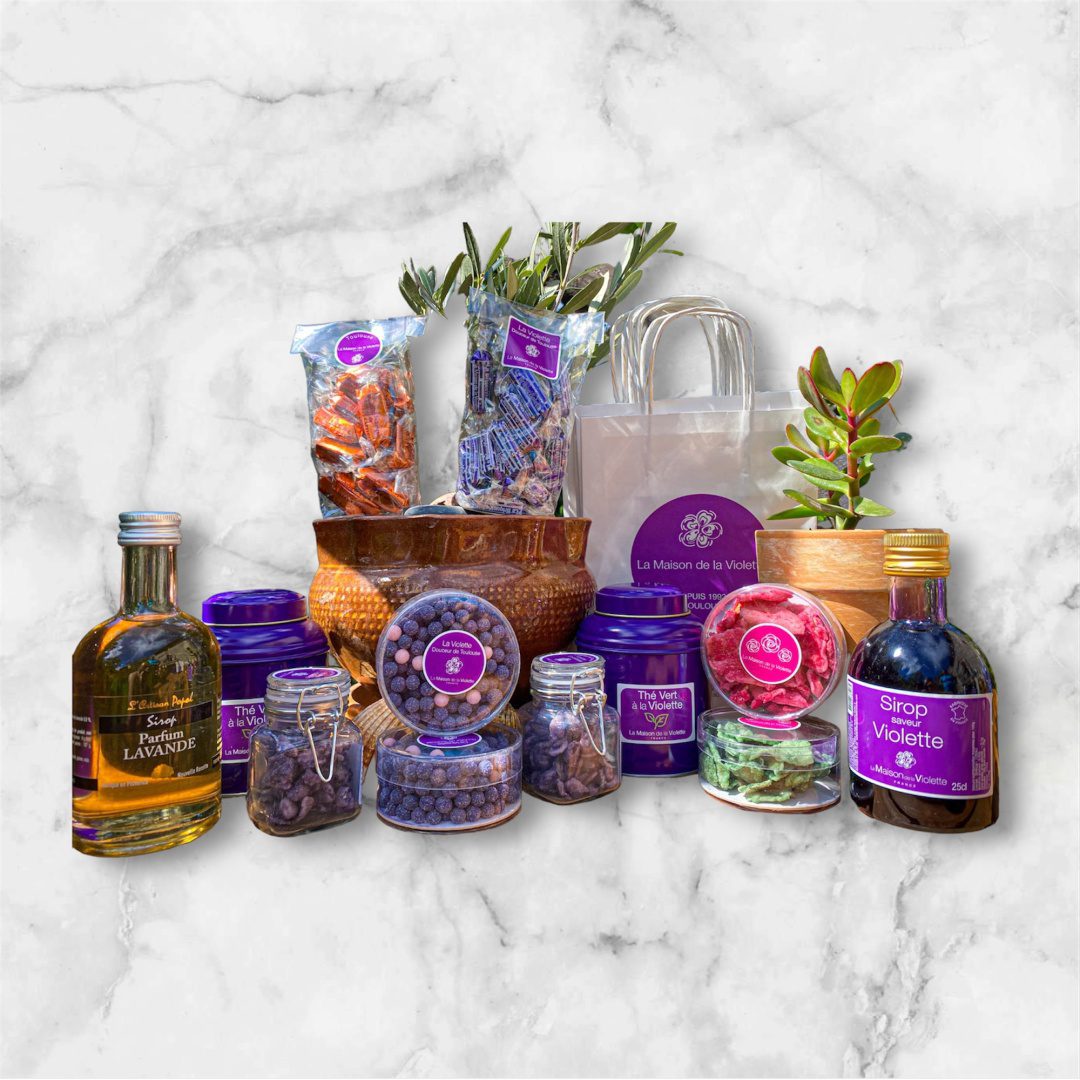 Bonbóny květinky Violette – 150g - Image 2