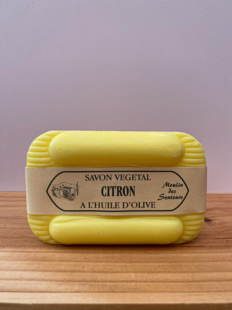 SAVON - Přírodní tvrdé mýdlo s citronem a olivovým olejem - 250 g