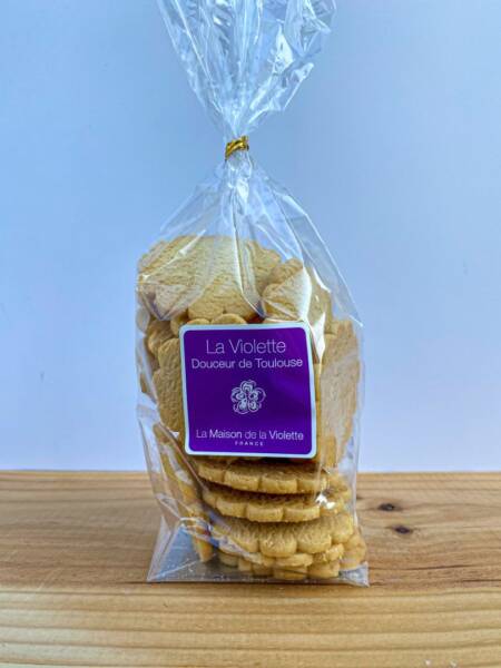 Sušenky z čistého másla s aroma z fialek -150g