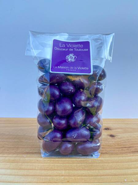 Čokoládové dražé s aroma z fialek - 150g