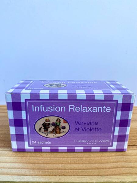 Verbena / Violet Relaxing Infusion - 24 sáčků