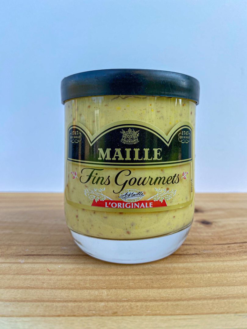 Maille Fins Gourmets - kombinace dvou hořčic a bílého vína -155g