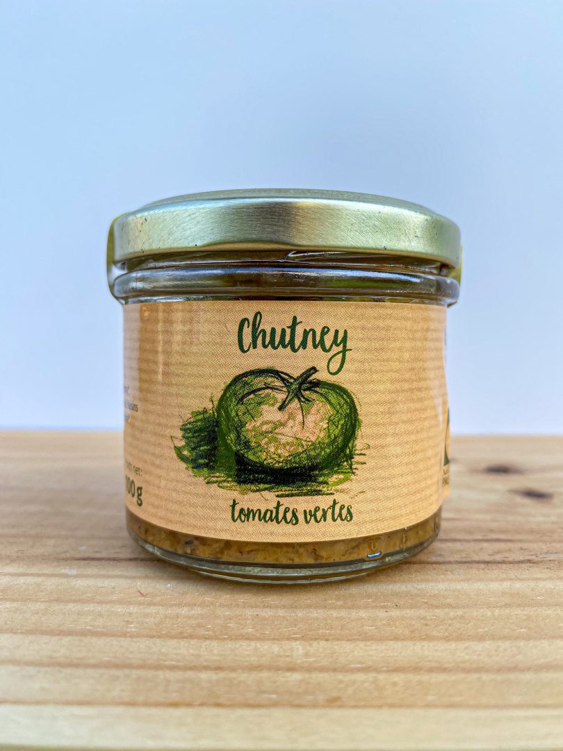 Chutney ze zelených rajčat - 100 g