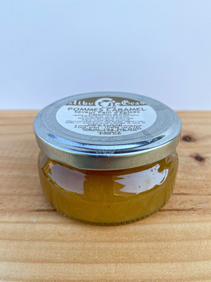 Konfinované karamelové jablko - 110g