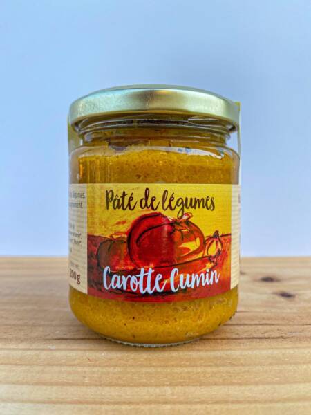 Farmářská zeleninová pomazánka - Mrkev a kmín 200g