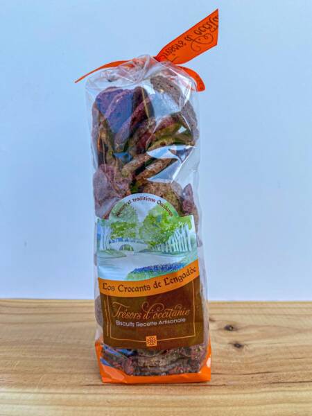 Les Crocants de Lengadóc - Křehké sušenky s přírodním aroma u FIALEK - 110g