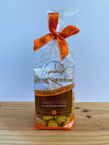 Pomerančovo-citronové křehké liliové sušenky Saint-Just - 110 g