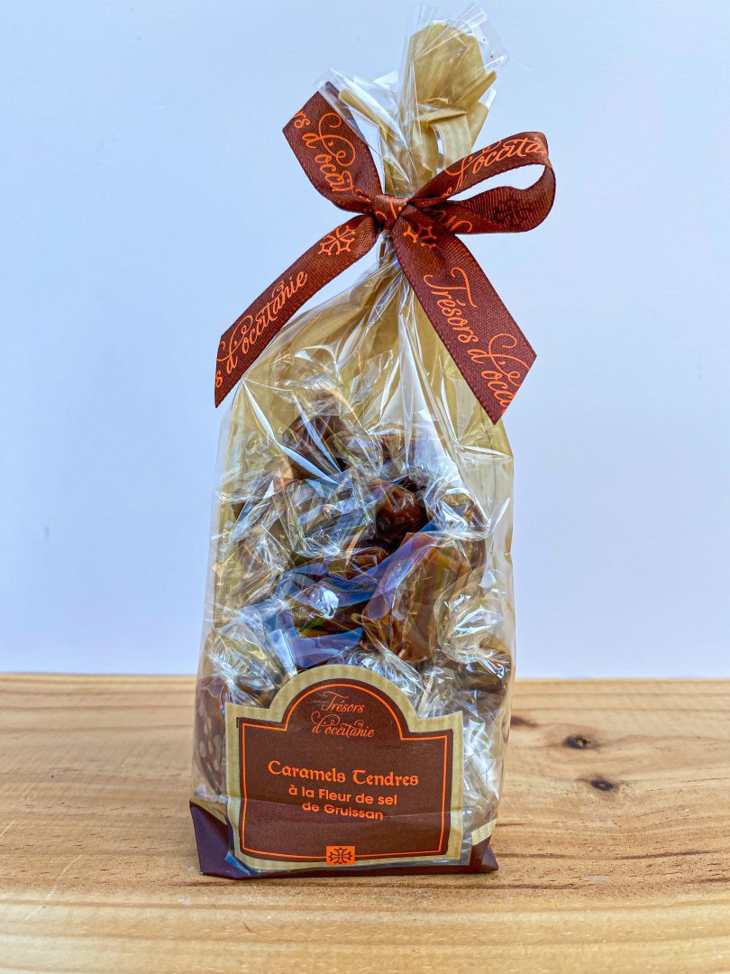 Jemné karamelky se solnými květy z Gruissanu - 120 g