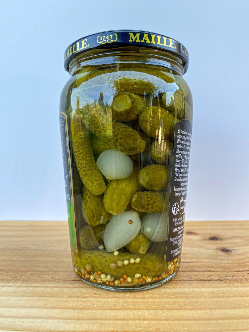Maille Cornichons ExtraFins - Drobné nakládané okurky - 220g - Obrázek 2