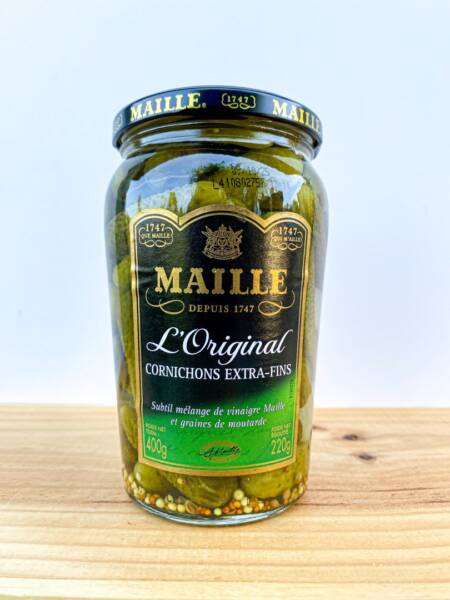 Maille Cornichons ExtraFins - Drobné nakládané okurky - 220g