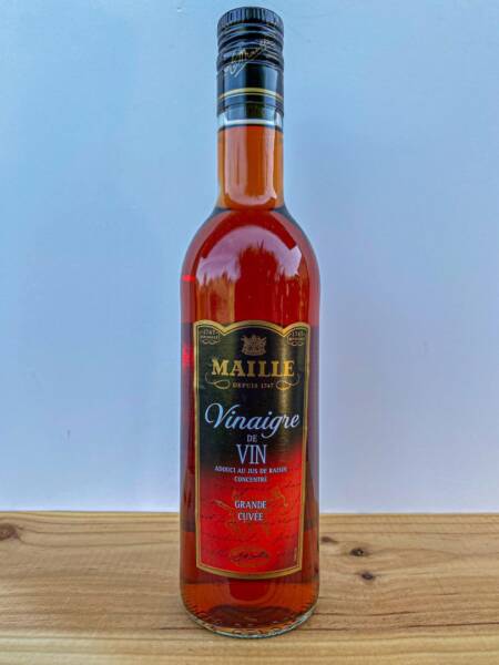 Červený vinný ocet zjemněný koncentrovanou hroznovou šťávou - MAILLE - 500ml