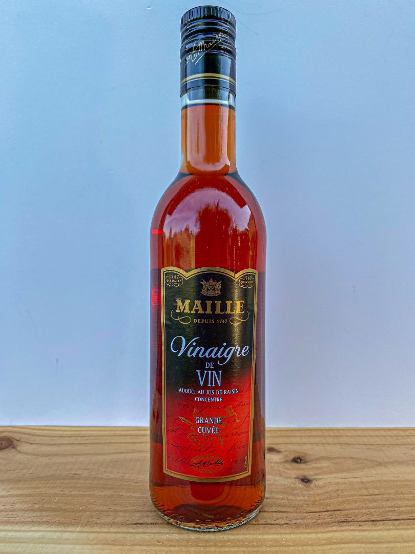 Červený vinný ocet zjemněný koncentrovanou hroznovou šťávou - MAILLE - 500ml