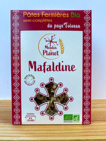 BIO řemeslné těstoviny z jihozápadní Francie – Mafaldine - 500g