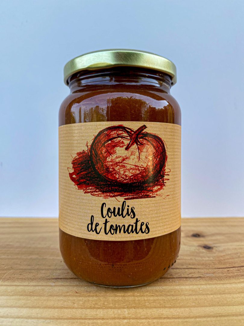 Coulis de tomates – Rajčatový protlak -300g