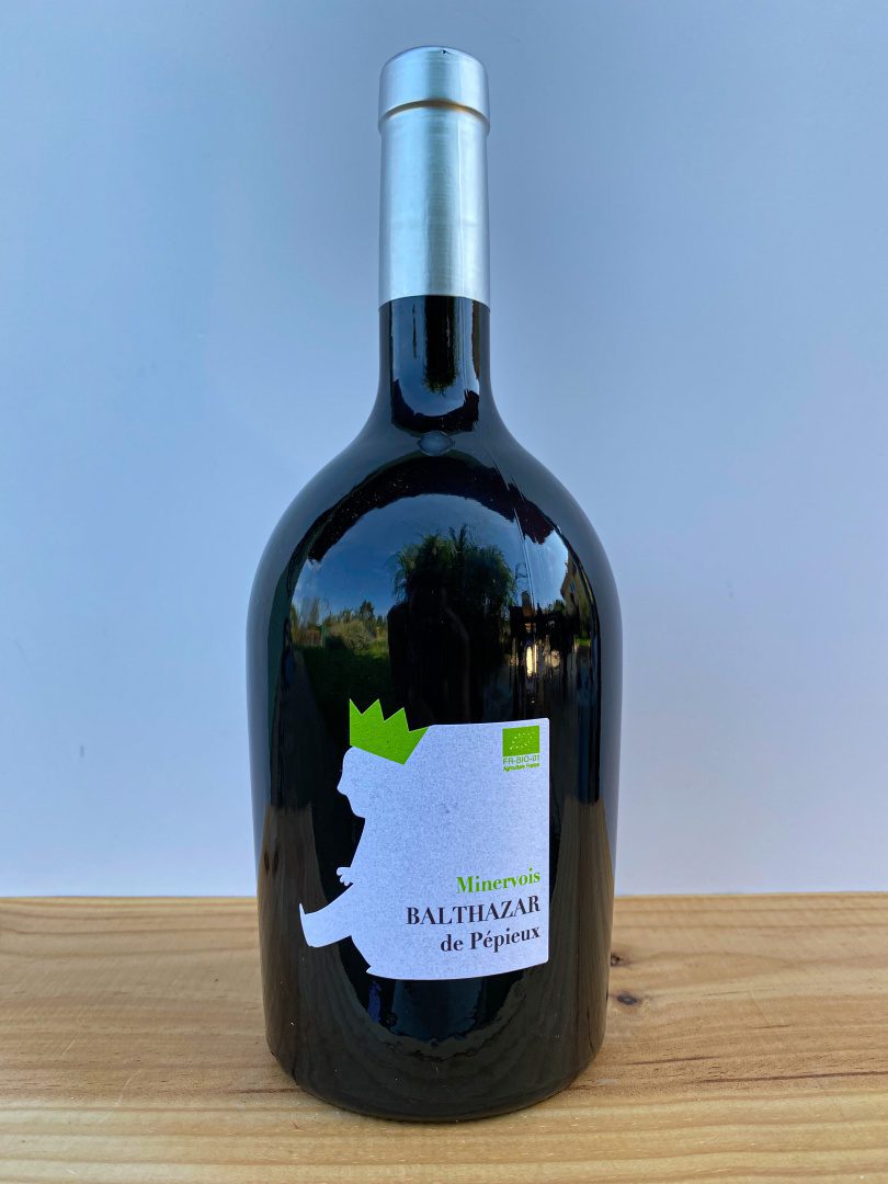 Červené víno BALTHAZAR de Pépieux Minervois – 14%vol. – 750 ml