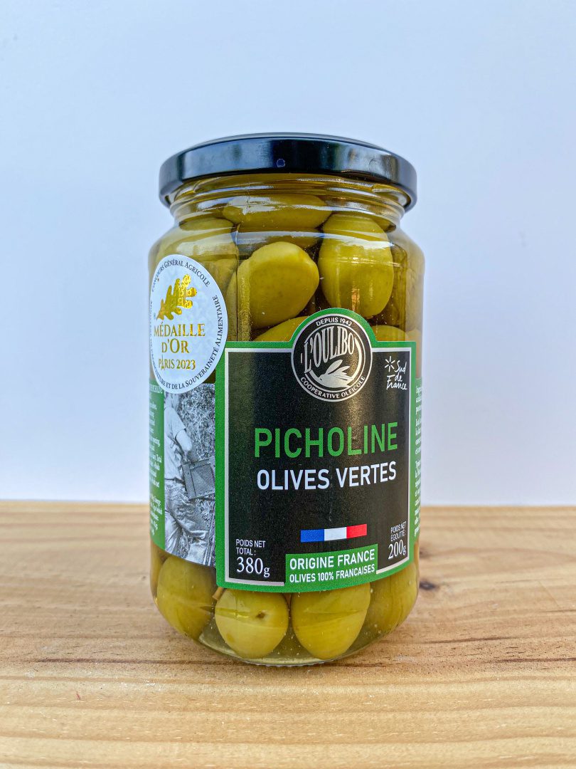 Picholine od L’Oulibo - Zelené olivy - 200 g