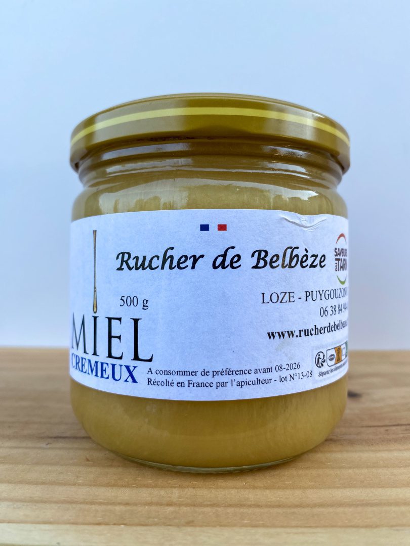 Krémový med - od farmáře z jižní Francie (Albi) -500g