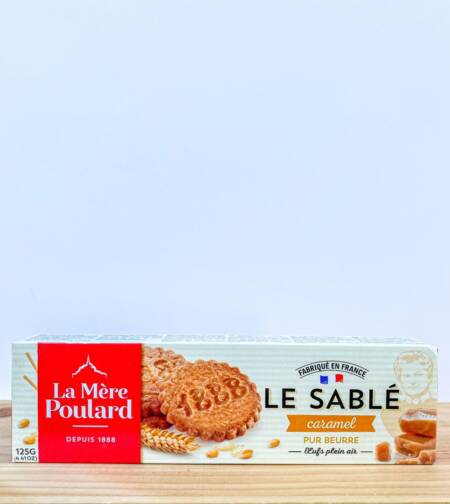 Máslové sušenky karamelové La Mère Poulard - 125 g