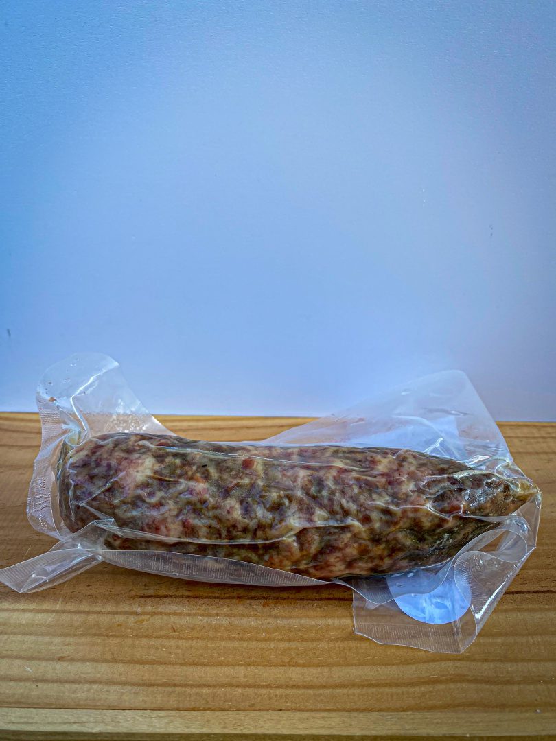 Farmářský vepřový salám JEMNĚ PEPŘOVÝ - 160g