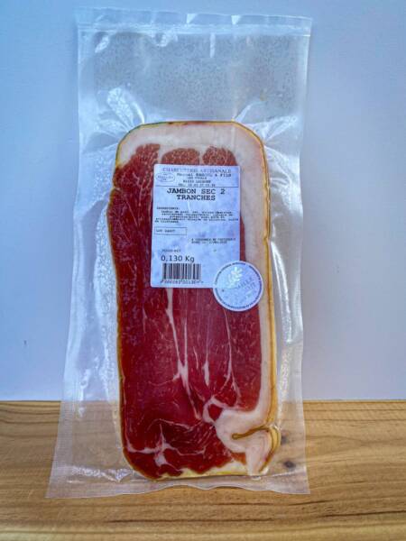 Farmářská sušená šunka JAMBON SEC - PLÁTKY- 130g