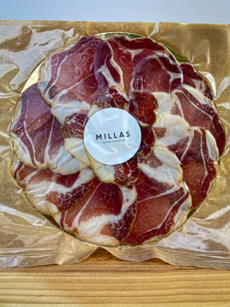 Farmářská šunka Millas LONZO růžice - 200g