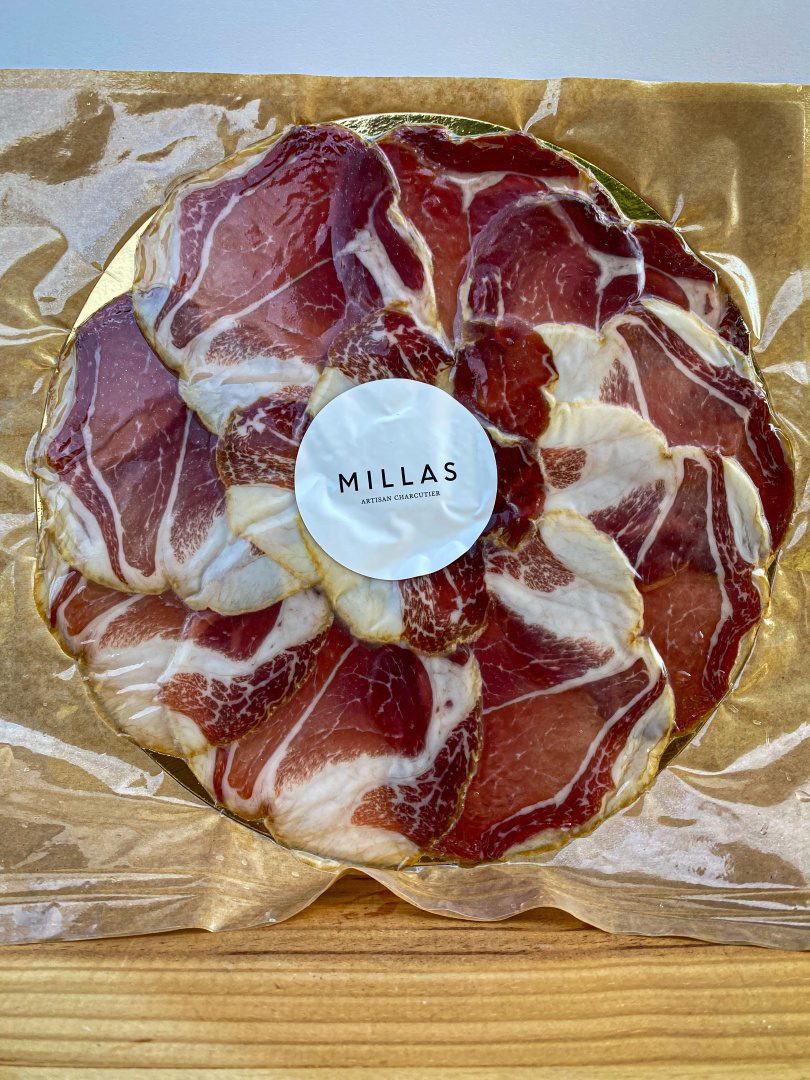 Farmářská šunka Millas LONZO růžice - 200g