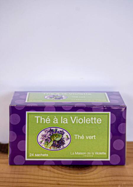 Fialkový zelený čaj - 24 sáčků