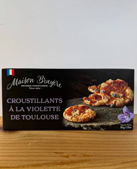 Ručně vyráběné sušenky z fialek - 80g