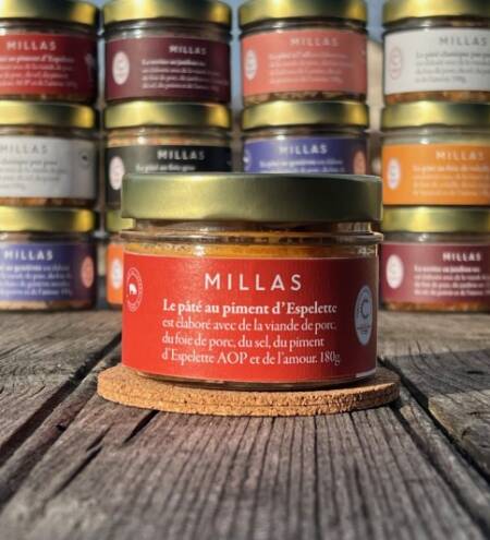 Millas Espelette papriková paštika AOP - 180 g
