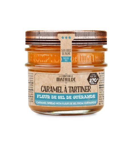 Slaný máslový karamel s Guérande Fleur de Sel - 270 g