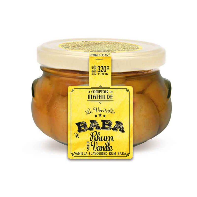 Rum baba s vanilkovou příchutí - 320 g