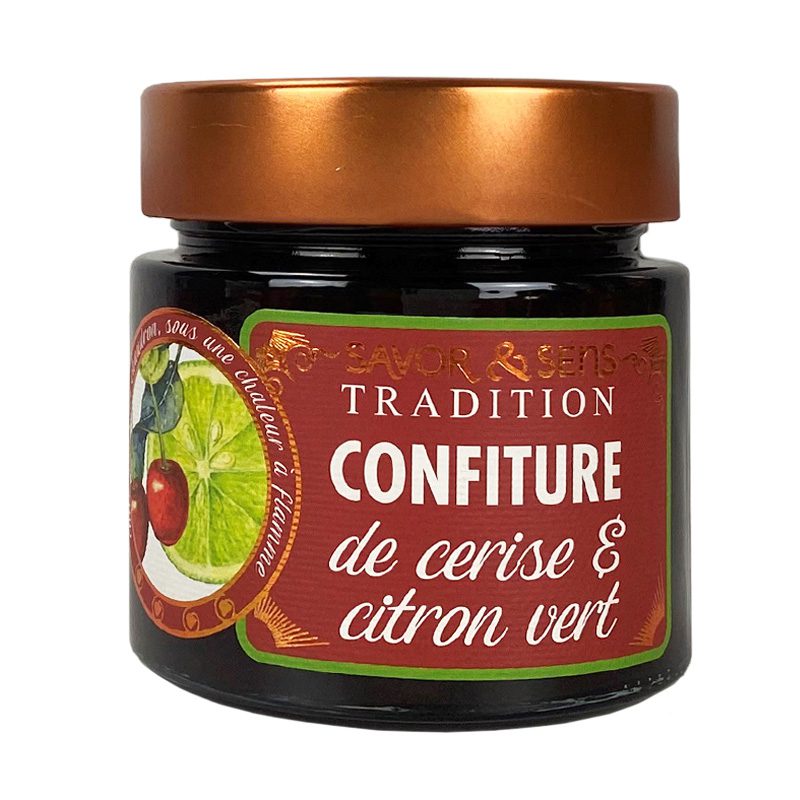 Džem z třešní a limetky - 270 g